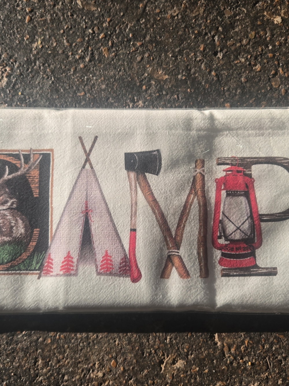 Mary Lake-Thompson Woodland Flour Sack Kitchen Towel